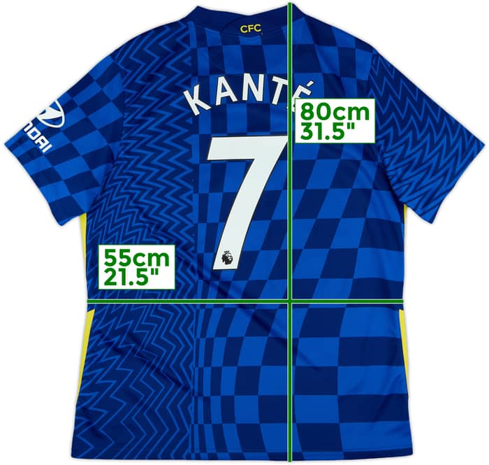 2021-22 Chelsea Home Shirt Kante #7 - 10/10 - (XL)