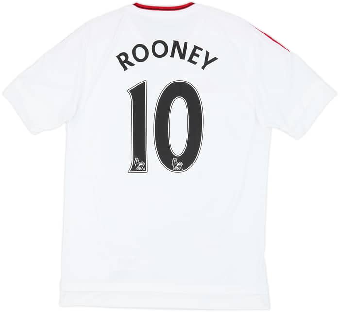 2015-16 Manchester United Away Shirt Rooney #10 - 6/10 - (M)