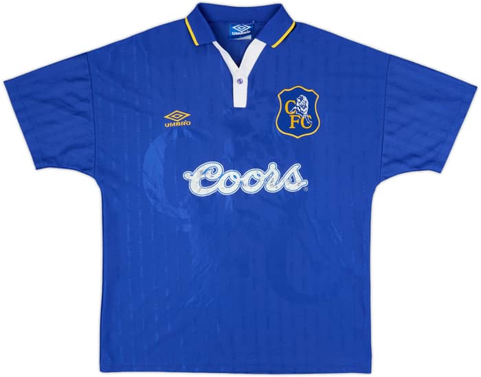 1995-97 Chelsea Home Shirt Sinclair #6 - 5/10 - (L)