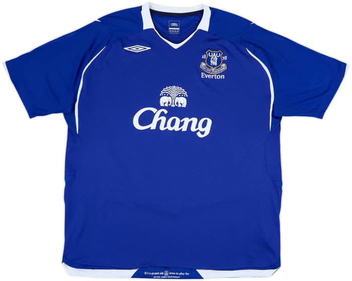 2008-09 Everton Home Shirt Cahill #17 - 7/10 - (XXL)