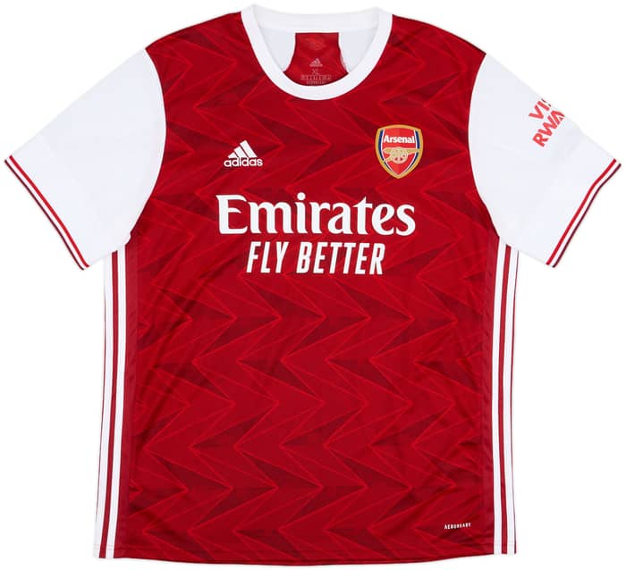 2020-21 Arsenal Home Shirt Saka #7 - 9/10 - (XL)