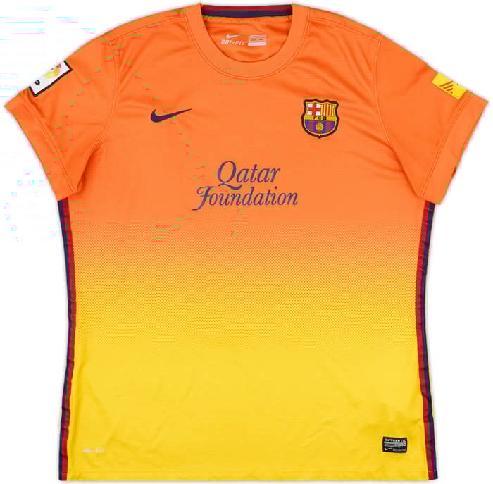 2012-13 Barcelona Away Shirt - 8/10 - (Women's XL)