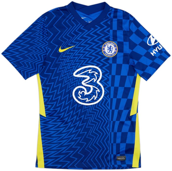 2021-22 Chelsea Home Shirt Lukaku #9 - 9/10 - (S)