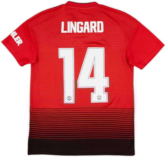 2018-19 Manchester United Home Shirt Lingard #14 - 10/10 - (S)