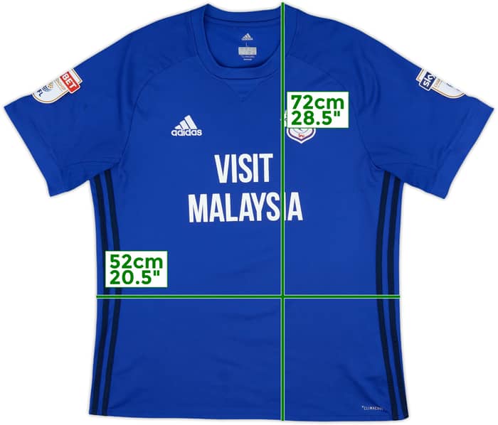 2017-18 Cardiff City Home Shirt - 6/10 - (L)