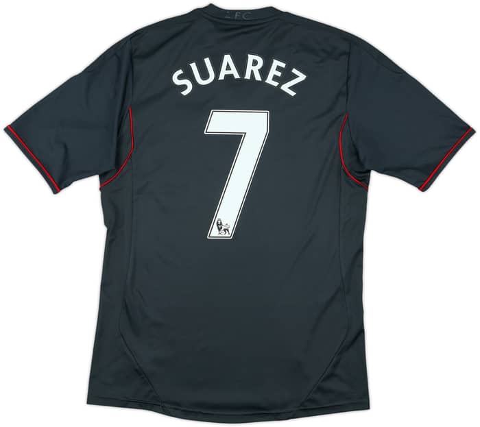 2011-12 Liverpool Away Shirt Suarez #7 - 8/10 - (S)