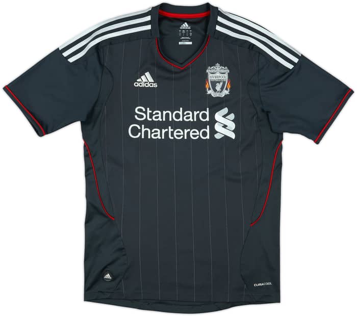 2011-12 Liverpool Away Shirt Suarez #7 - 8/10 - (S)