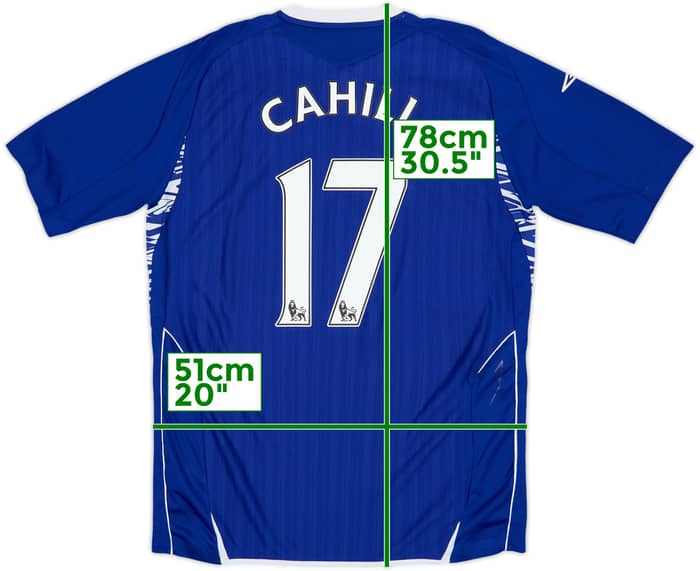 2007-08 Everton Home Shirt Cahill #17 - 8/10 - (L)