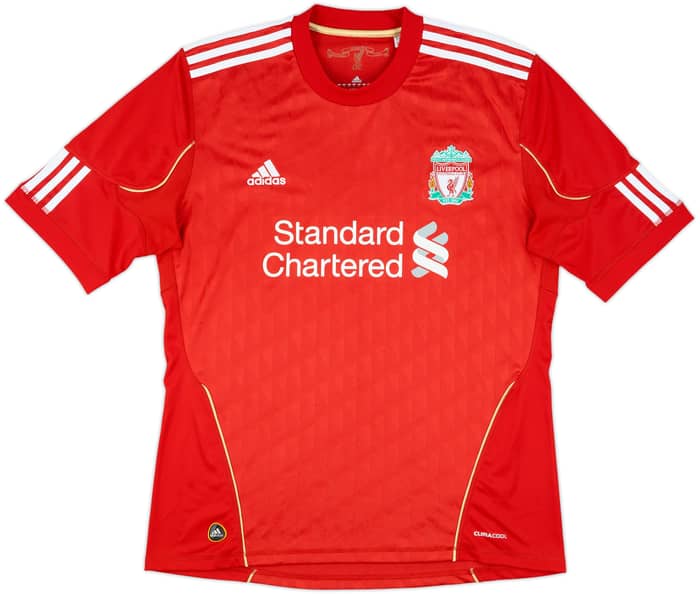 2010-12 Liverpool Home Shirt Suarez #7 - 8/10 - (L)