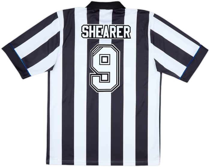 1993-95 Newcastle Home Shirt Shearer #9 - 9/10 - (L)