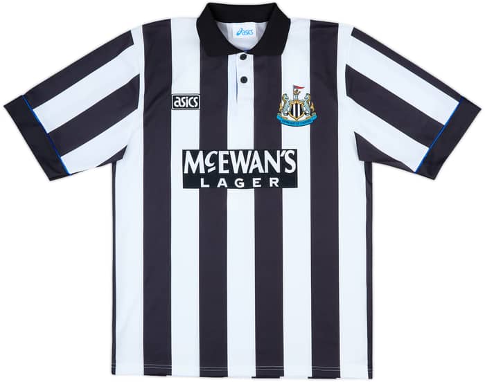 1993-95 Newcastle Home Shirt Shearer #9 - 9/10 - (L)