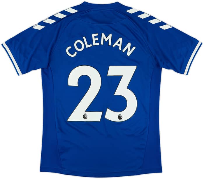 2020-21 Everton Home Shirt Coleman #23 - 8/10 - (M)