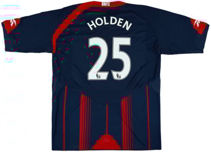 2009-10 Bolton Away Shirt Holden #25 - 6/10 - (XXL)