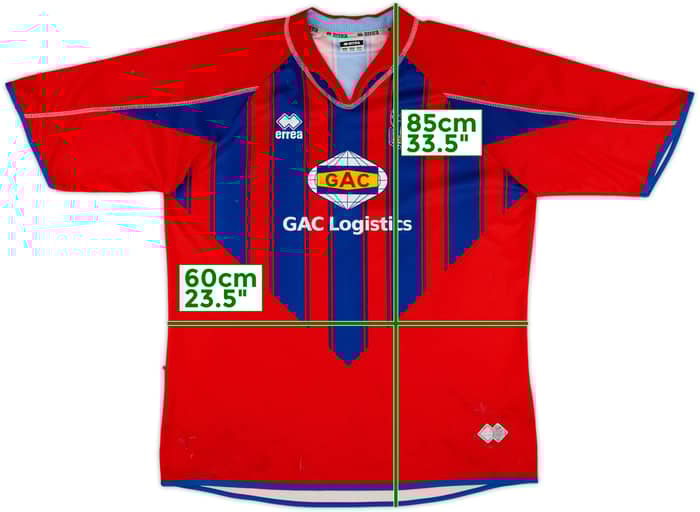 2007-08 Crystal Palace Home Shirt - 5/10 - (3XL)