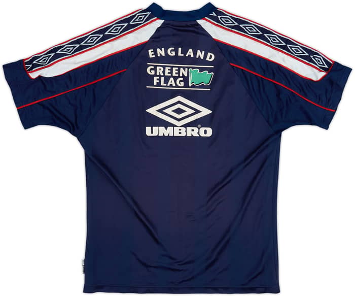 1998-00 England Umbro Training Shirt - 7/10 - (M)