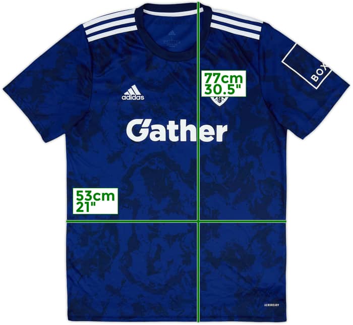 2021-22 Leeds United Youth Away Shirt - 8/10 - (L)