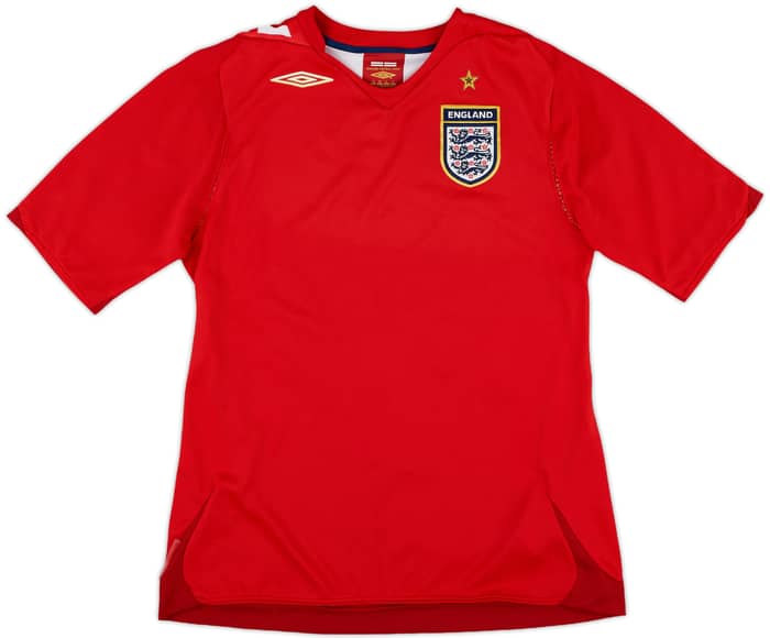 2006-08 England Away Shirt - 9/10 - (Women's S)