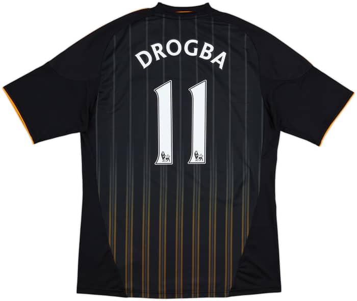 2010-11 Chelsea Away Shirt Drogba #11 - 10/10 - (L)
