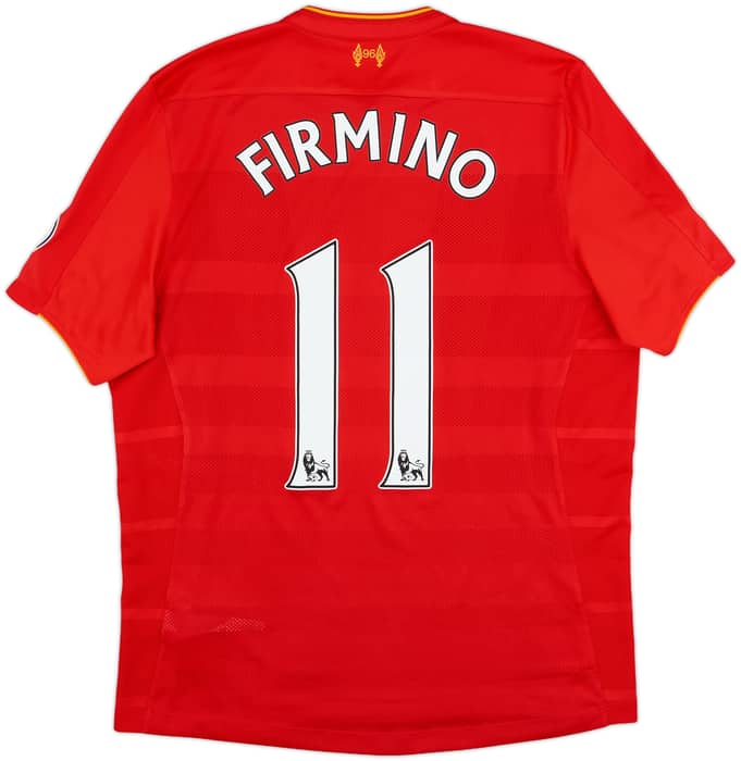 2016-17 Liverpool Home Shirt Firmino #11 - 7/10 - (L)