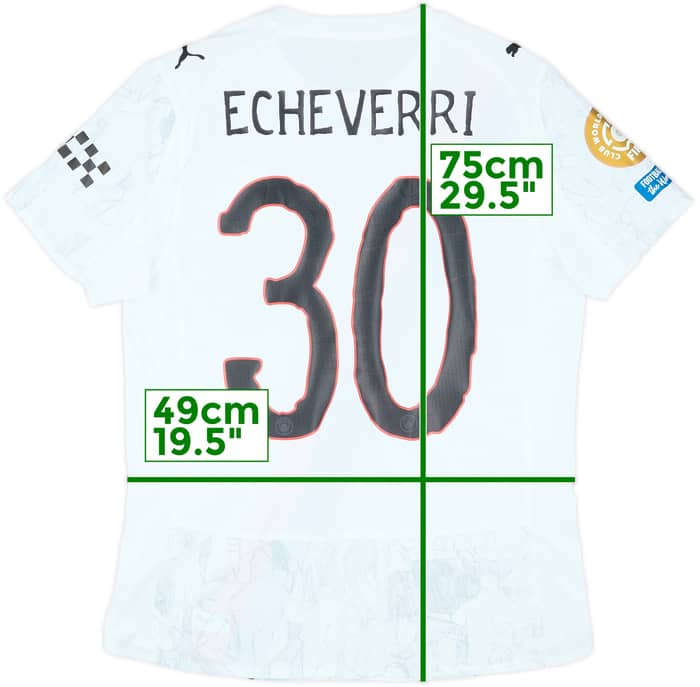 2025 Manchester City Match Issue KidSuper CWC Home Shirt Echeverri #30