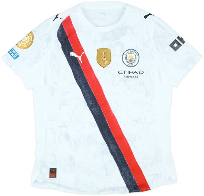 2025 Manchester City Match Issue KidSuper CWC Home Shirt Nico #14