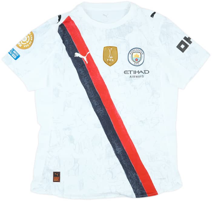 2025 Manchester City Match Issue KidSuper CWC Home Shirt O'Reilly #75