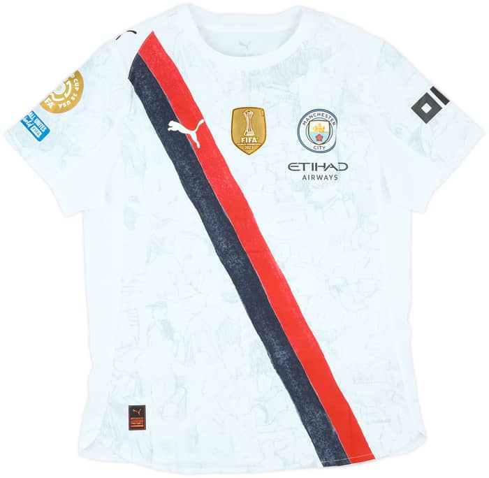 2025 Manchester City Match Issue KidSuper CWC Home Shirt Matheus N. #27