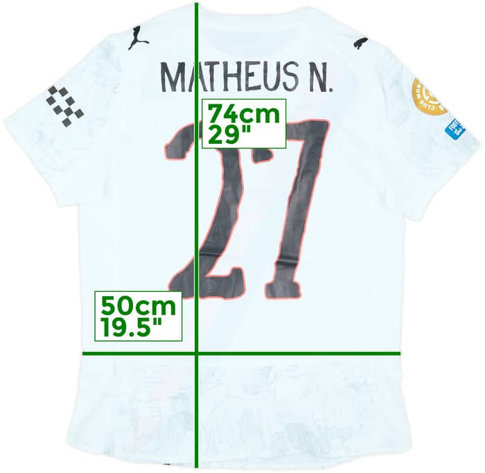 2025 Manchester City Match Issue KidSuper CWC Home Shirt Matheus N. #27