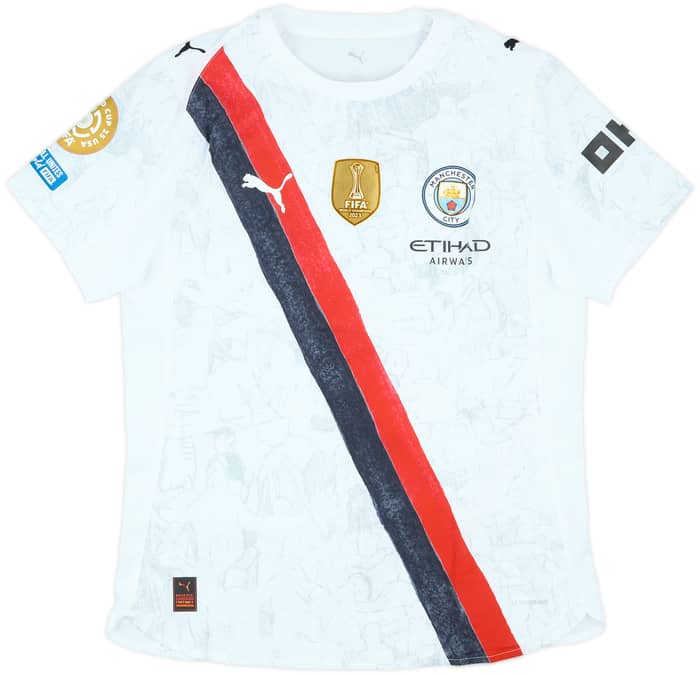 2025 Manchester City Match Issue KidSuper CWC Home Shirt Nico #14