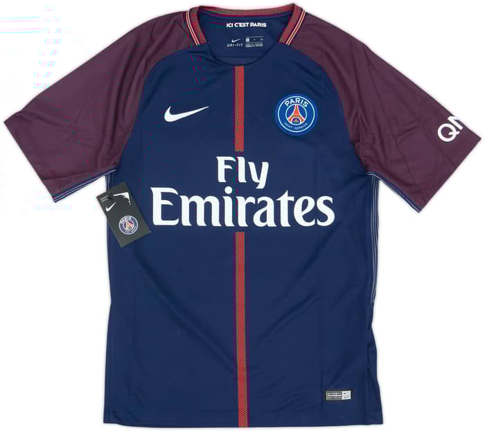 2017-18 Paris Saint-Germain Home Shirt Neymar Jr #10 (S)