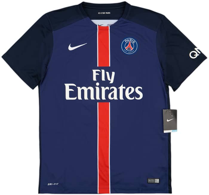 2015-16 Paris Saint-Germain Home Shirt Cavani #9 (M)