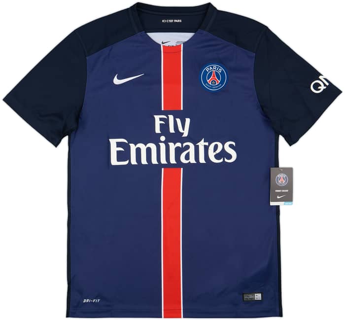 2015-16 Paris Saint-Germain Home Shirt Ibrahimovic #10 (M)
