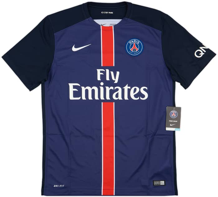 2015-16 Paris Saint-Germain Home Shirt Ibrahimovic #10 (M)