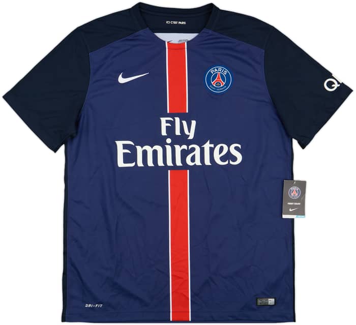 2015-16 Paris Saint-Germain Home Shirt Ibrahimovic #10 (L)