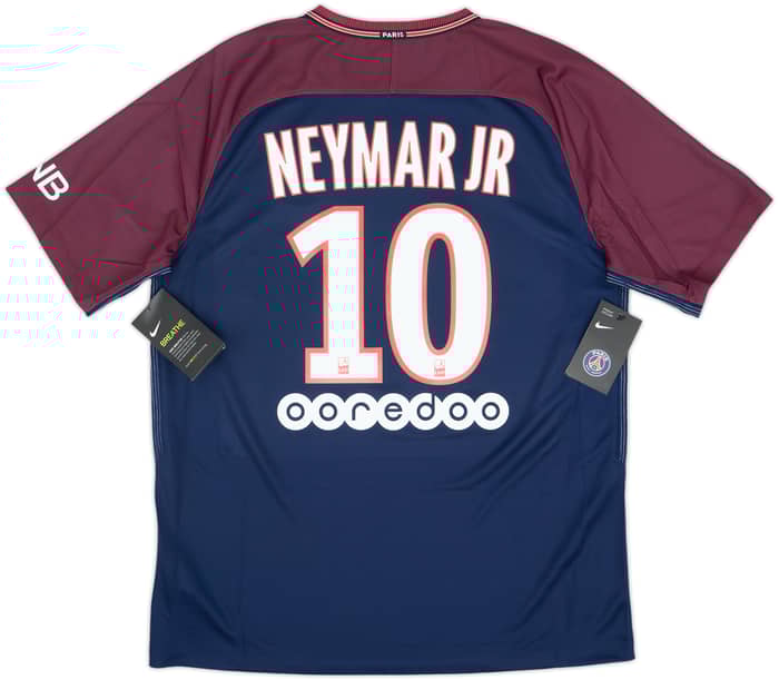 2017-18 Paris Saint-Germain Home Shirt Neymar Jr #10 (L)