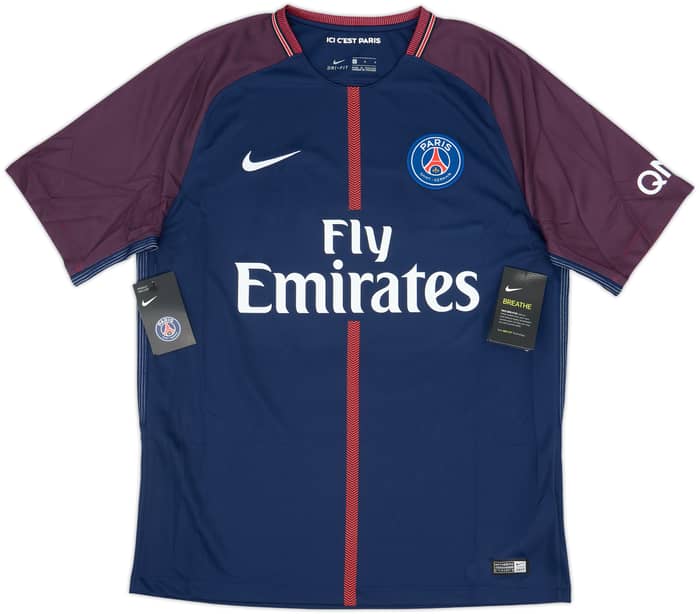 2017-18 Paris Saint-Germain Home Shirt Neymar Jr #10 (L)