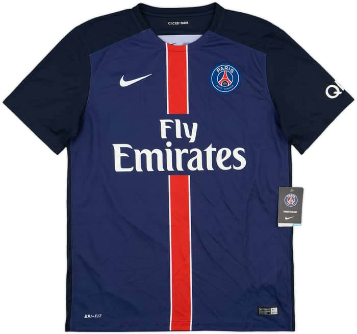 2015-16 Paris Saint-Germain Home Shirt Ibrahimovic #10 (M)