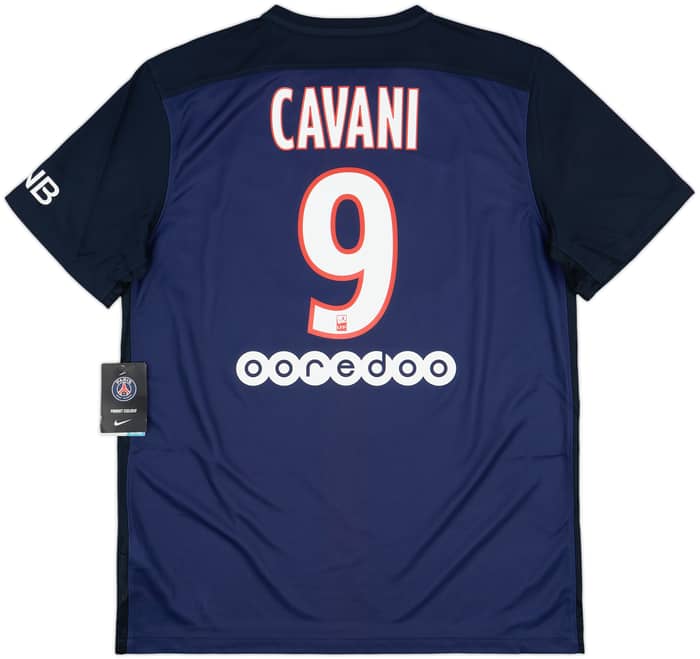 2015-16 Paris Saint-Germain Home Shirt Cavani #9 (L)