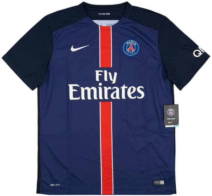 2015-16 Paris Saint-Germain Home Shirt Cavani #9 (L)