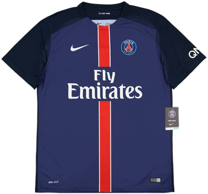 2015-16 Paris Saint-Germain Home Shirt Cavani #9 (L)