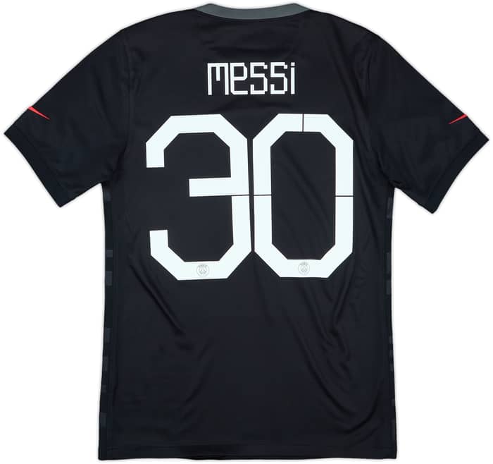 2021-22 Paris Saint-Germain Third Shirt Messi #30 - 9/10 - (S)