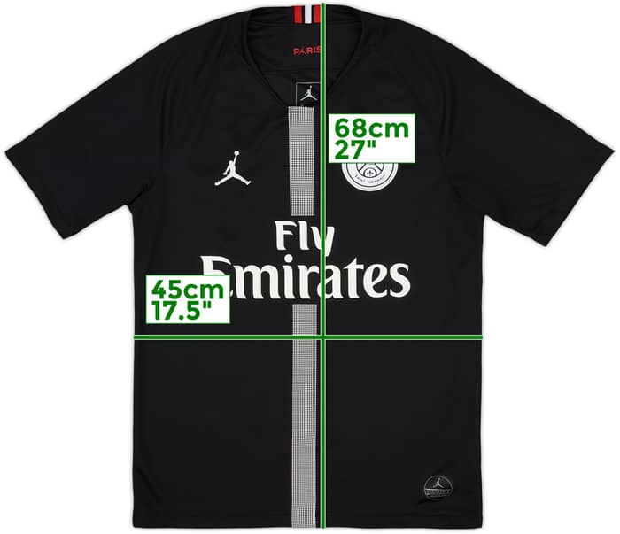 2018-19 Paris Saint-Germain Third/Home Shirt - 9/10 - (S)