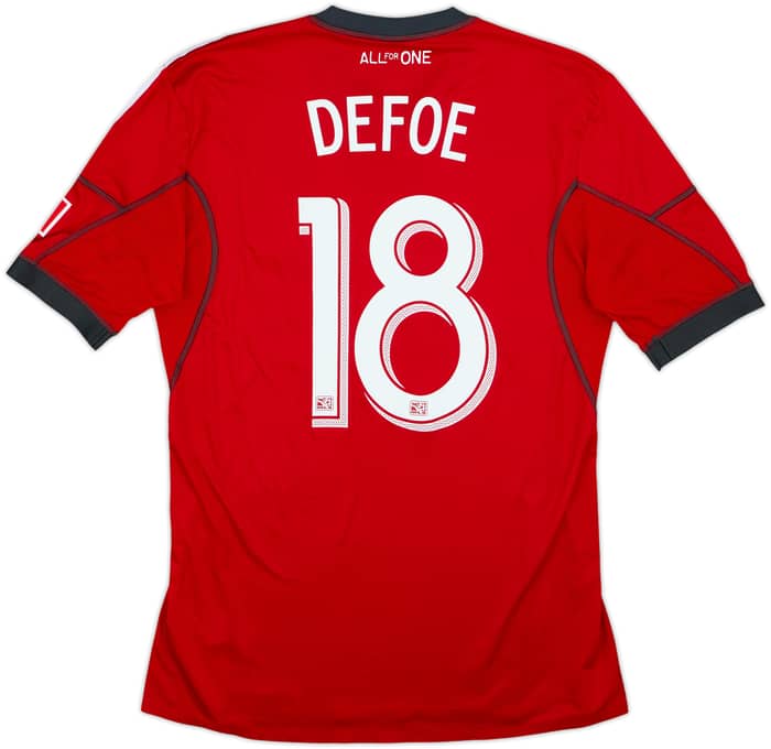 2013-14 Toronto Authentic Home Shirt Defoe #18 - 10/10 - (M)