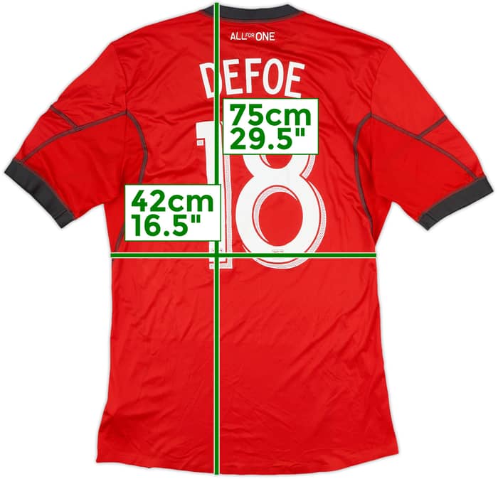 2013-14 Toronto FC Player Issue Home Shirt Defoe #18 - 9/10 - (M)