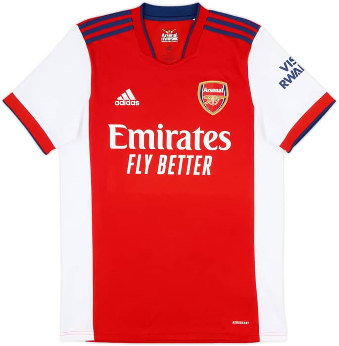 2021-22 Arsenal Home Shirt Saka #7 - 9/10 - (M)