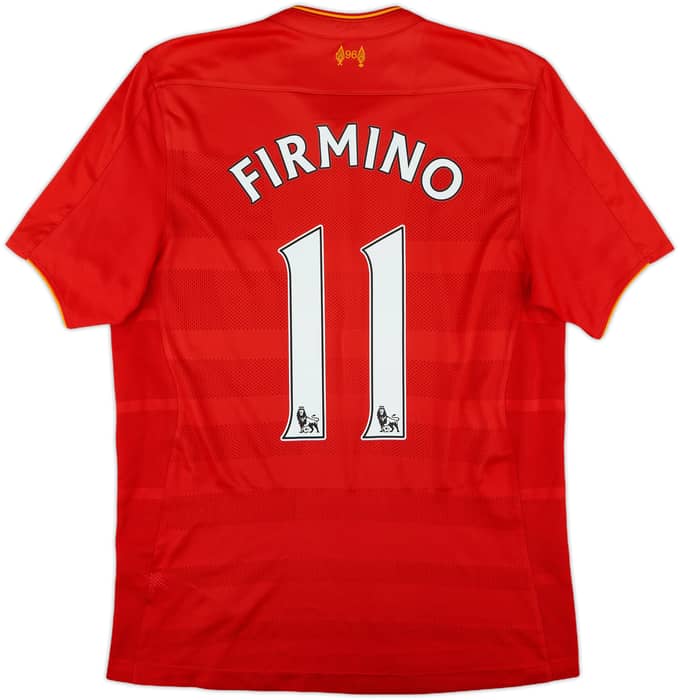 2016-17 Liverpool Home Shirt Firmino #11 - 7/10 - (M)