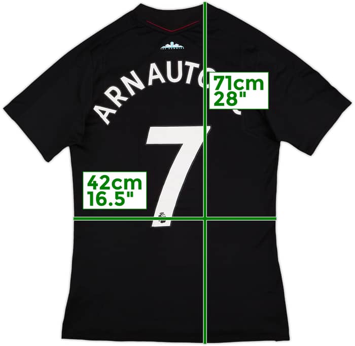 2017-18 West Ham Away Shirt Arnautovic #7 - 9/10 - (S)