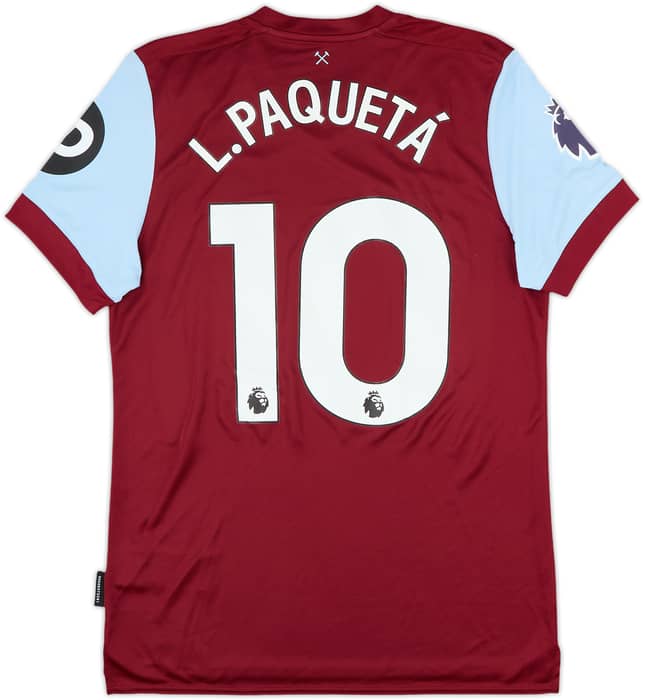 2023-24 West Ham United Home Shirt L.Paqueta #10 (M)