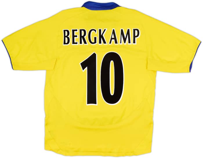 2003-05 Arsenal Away Shirt Bergkamp #10 - 7/10 - (M)