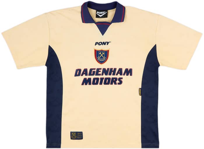 1996-97 West Ham Third Shirt Dicks #3 - 8/10 - (L)